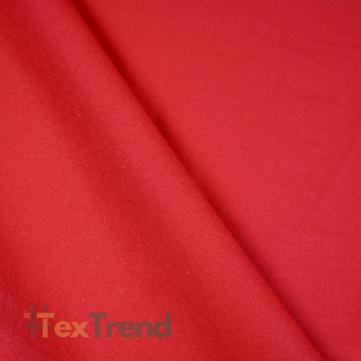 Baumwoll-Drillich Stoff – Roter  - 05