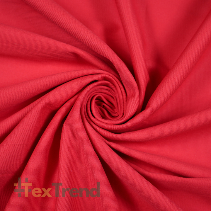 Baumwoll-Drillich Stoff – Roter  - 05