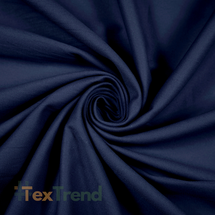 Baumwoll-Drillich Stoff – Dunkelblauer - 10