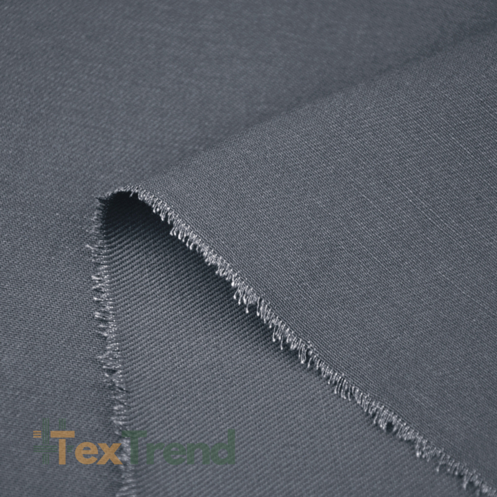 Baumwoll-Drillich Stoff – Dunkelgrauer  906