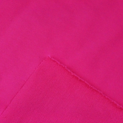 Baumwoll French Terry Stoff, Digitaldruck- einfarbig amaranth