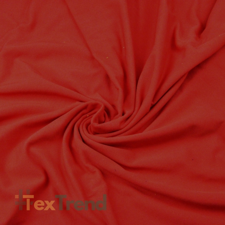 Baumwoll French Terry Stoff- rot - 280g