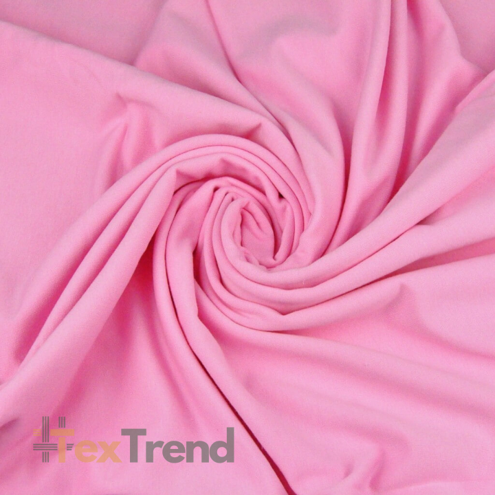 Baumwoll French Terry Stoff- rosa 280g