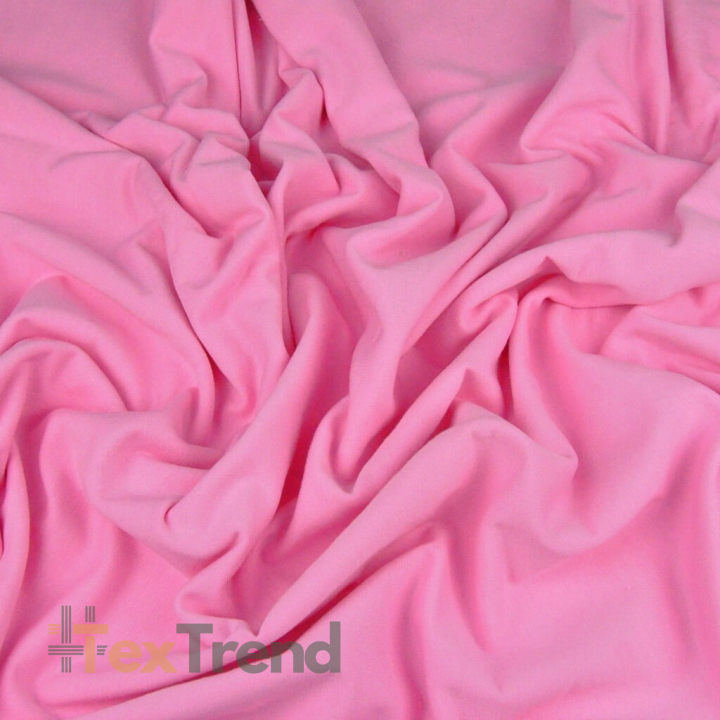 Baumwoll French Terry Stoff- rosa 280g