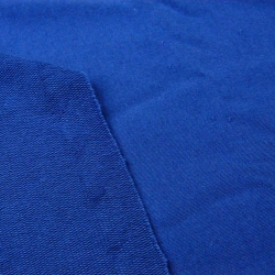 Baumwoll French Terry Stoff - einfarbig Kornblumenblau