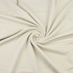 Baumwoll French Terry Stoff - hellbeige 280g