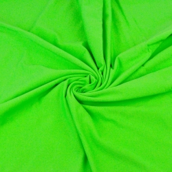 Baumwoll French Terry Stoff - Hellgrün 280g
