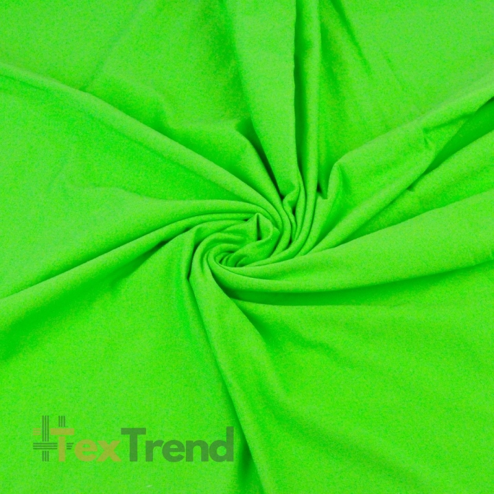 Baumwoll French Terry Stoff - Hellgrün 280g