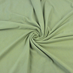 Baumwoll French Terry Stoff - hellkhaki