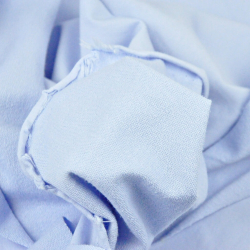 Baumwoll French Terry Stoff - hellblau 280g