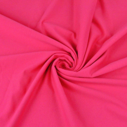 Baumwoll French Terry Stoff - fuchsia 280g