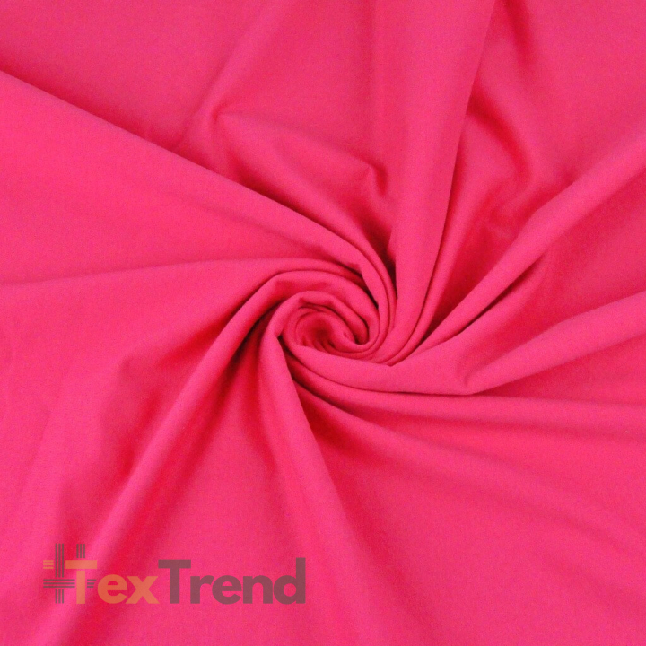 Baumwoll French Terry Stoff - fuchsia 280g