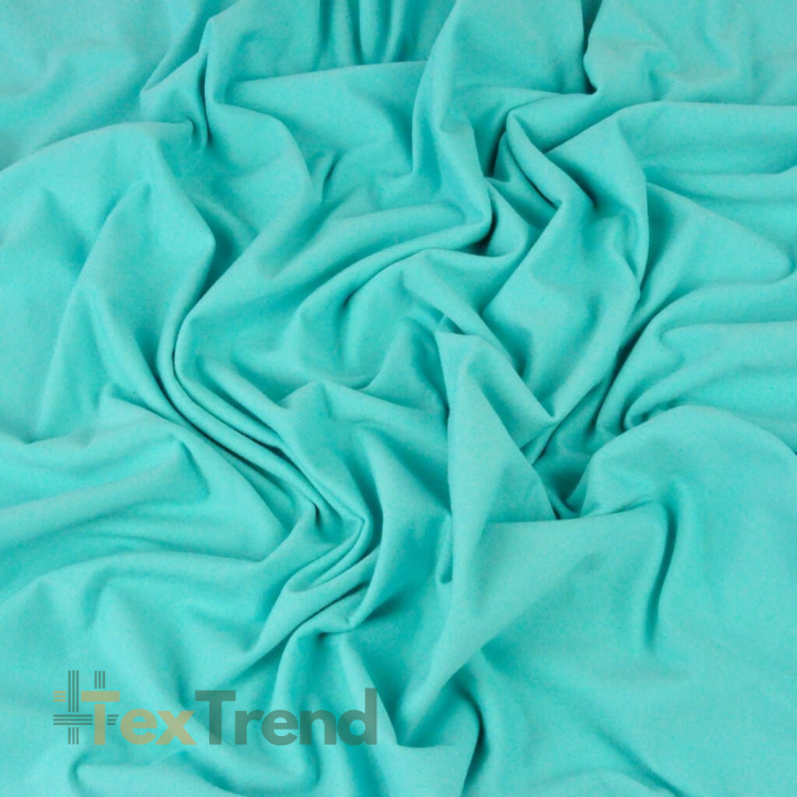 Baumwoll French Terry Stoff - mint 280g