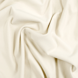 Baumwoll French Terry Stoff - ecru - 280g
