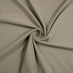 Baumwoll French Terry Stoff  Dunkelbeige - 280g