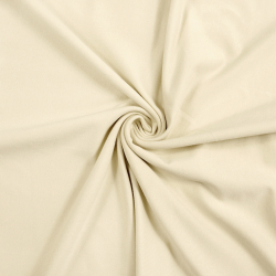 Baumwoll French Terry Stoff - hellbeige - 280g