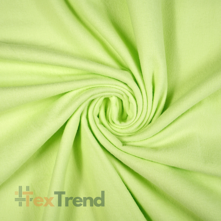 Flanellstoff / Baumwollflanell – weich – grün