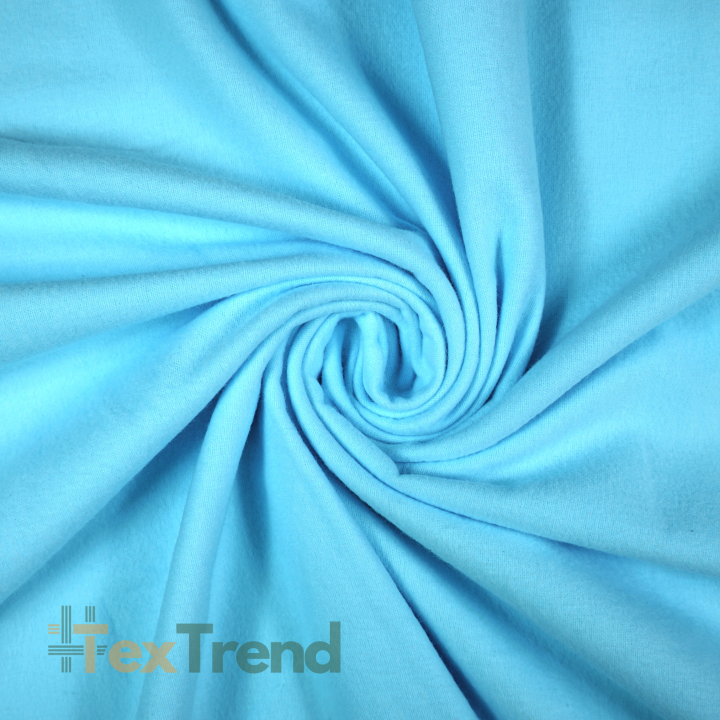 Flanellstoff / Baumwollflanell – weich – blau