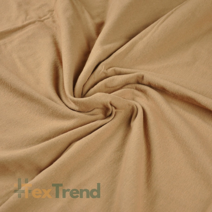 Flanellstoff / Baumwollflanell – weich – hellbraun