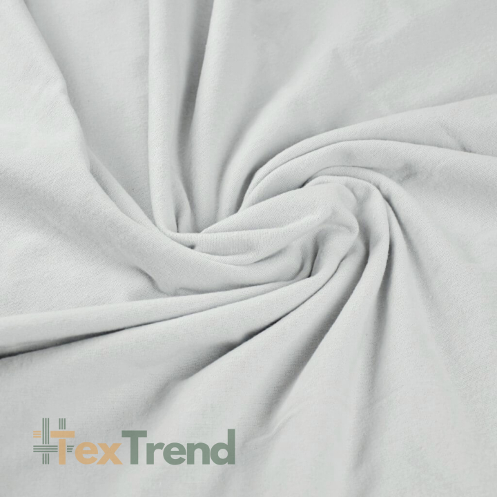 Flanellstoff / Baumwollflanell – weich –Hellgraue