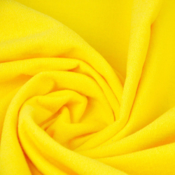 Flanellstoff / Baumwollflanell – weich – gelb