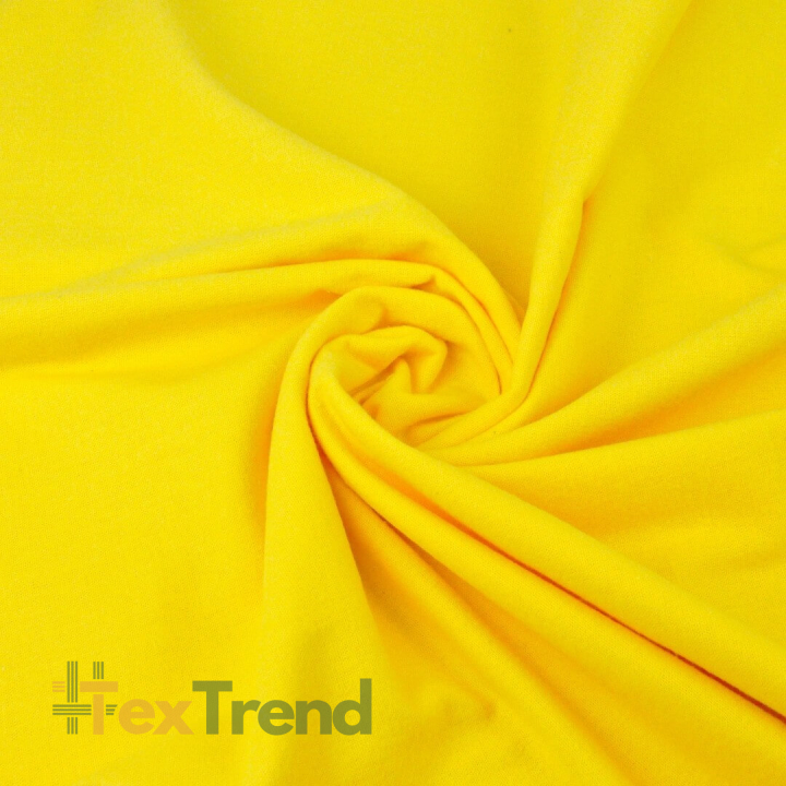 Flanellstoff / Baumwollflanell – weich – gelb