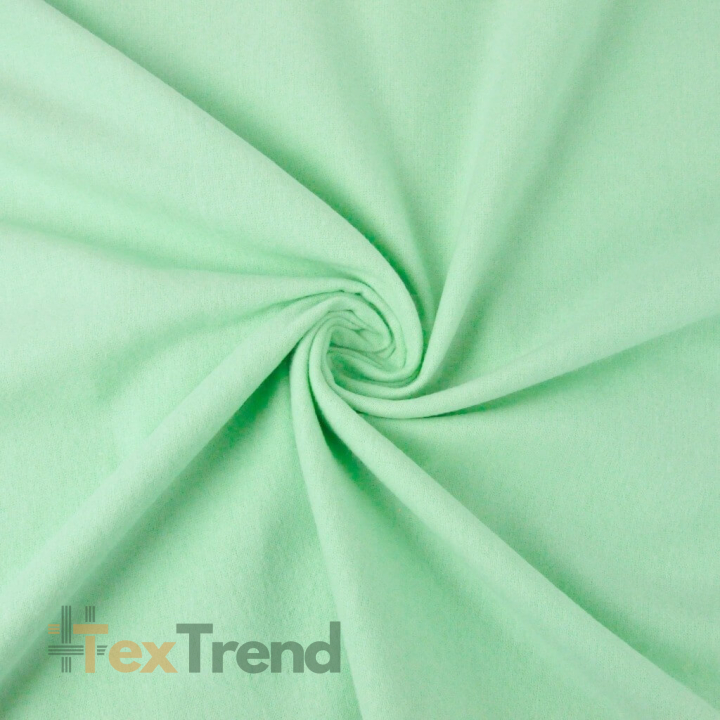 Flanellstoff / Baumwollflanell – weich –Minz