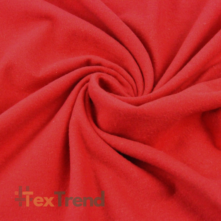 Flanellstoff / Baumwollflanell – weich –Rote