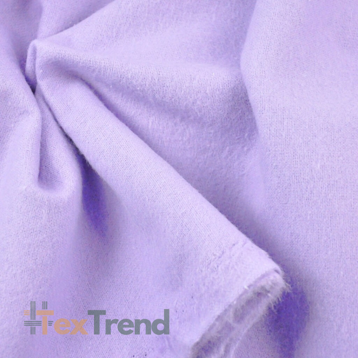 Flanellstoff / Baumwollflanell – weich –Lavendel