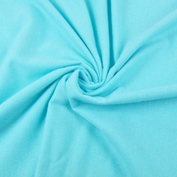 Flanellstoff / Baumwollflanell – weich – Helles Türkis
