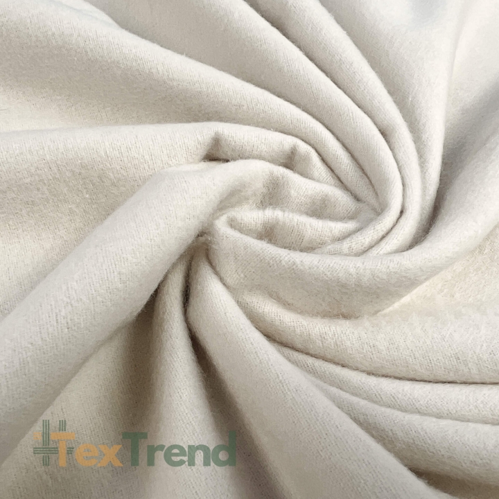 Flanellstoff / Baumwollflanell – weich – hellbeige