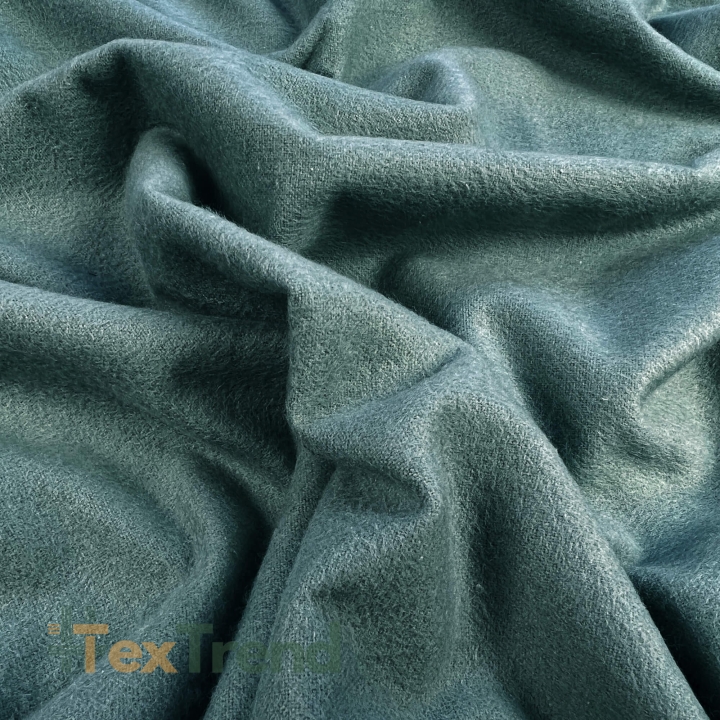 Flanellstoff / Baumwollflanell – weich – Salbei