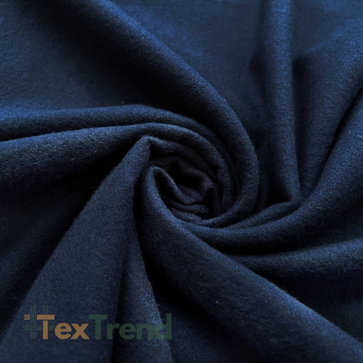 Flanellstoff / Baumwollflanell – weich – Dunkelblaue