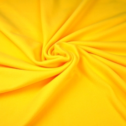 Bekleidungsfleece Stoff – gelb