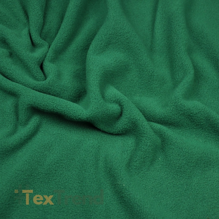 Bekleidungsfleece Stoff – flaschengrün