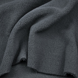 Bekleidungsfleece Stoff – graphit