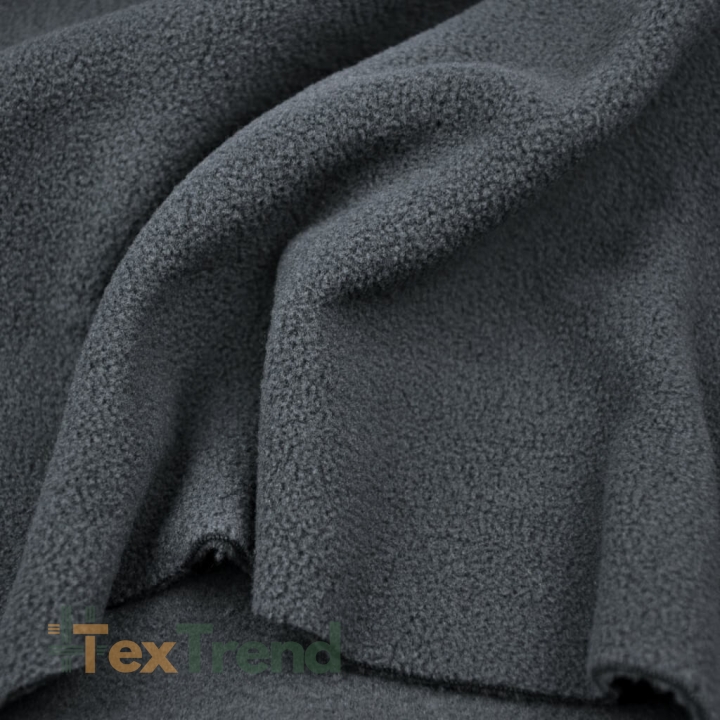 Bekleidungsfleece Stoff – graphit