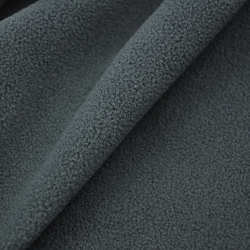 Bekleidungsfleece Stoff – graphit