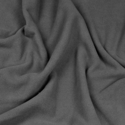 Bekleidungsfleece Stoff – dunkelgrau