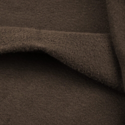 Bekleidungsfleece Stoff – braun