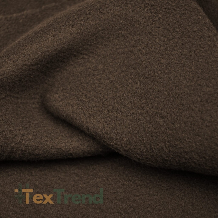 Bekleidungsfleece Stoff – braun