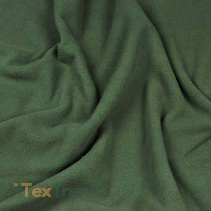 Bekleidungsfleece Stoff – faulgrün