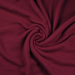 Bekleidungsfleece Stoff – bordeaux