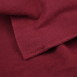 Bekleidungsfleece Stoff – bordeaux