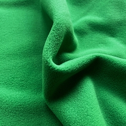 Bekleidungsfleece Stoff –  grün