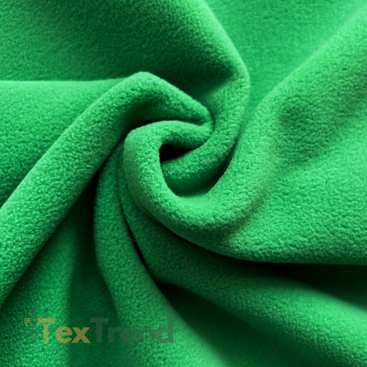 Bekleidungsfleece Stoff –  grün