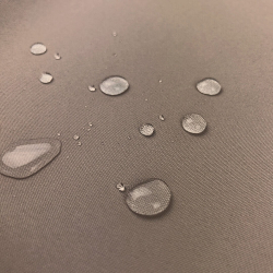 Wasserdichter Stoff / Outdoorstoff – strapazierfähig – dunkelbeige