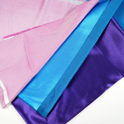 Satin / doppelseitiges Taft MIX Reste, Endstücke - 0,5 kg