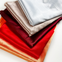 Satin mit Lycra MIX Reste, Endstücke - 0,5 kg