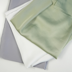 Armani Satin / Künstliche Seide MIX Reste, Endstücke - 0,5 kg